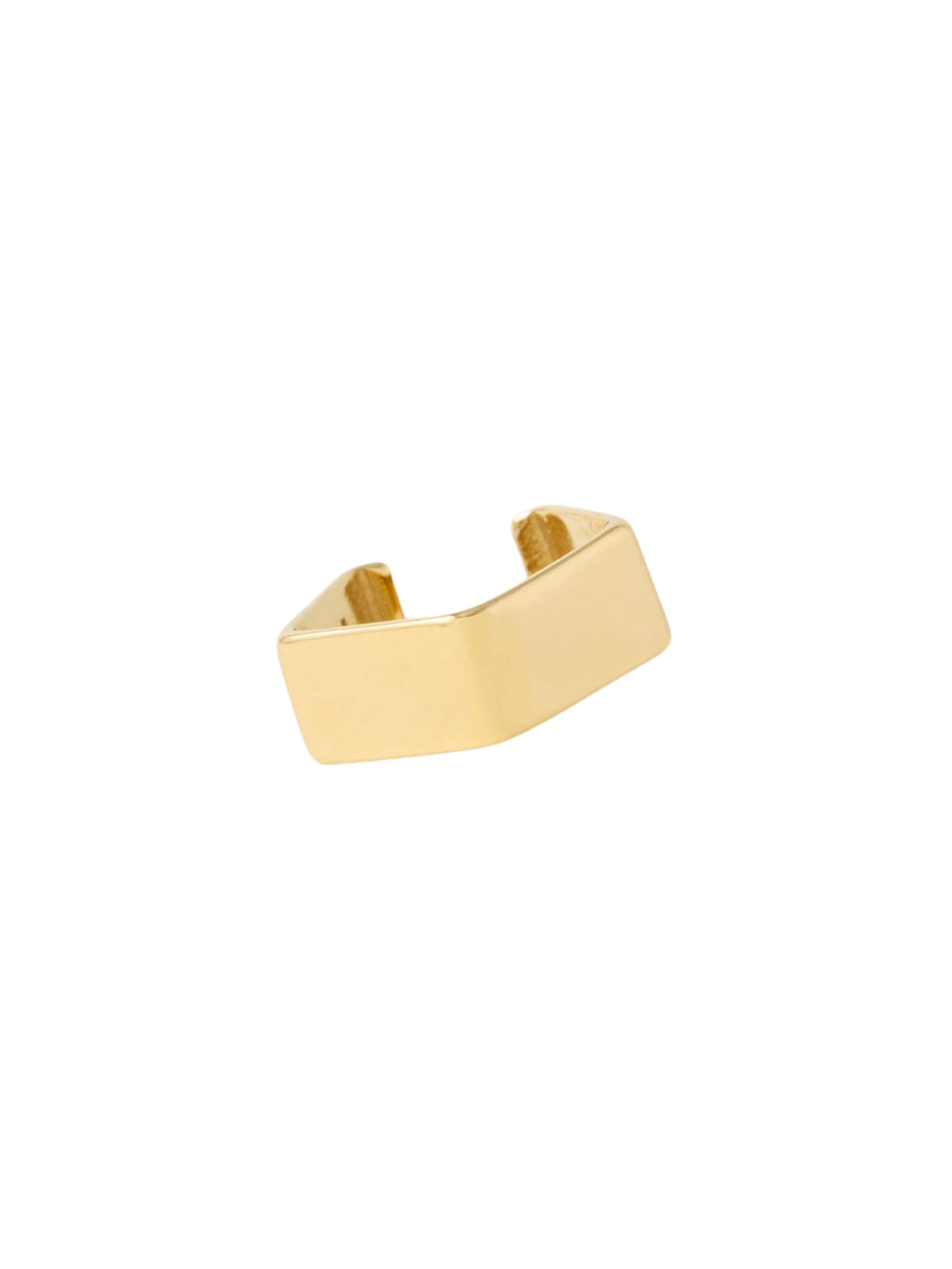 YParis Oorbellen 'Ear cuff Francis G' in Goud: voorkant