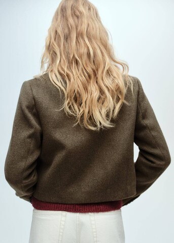 MANGO Between-Season Jacket 'Celine' in Green