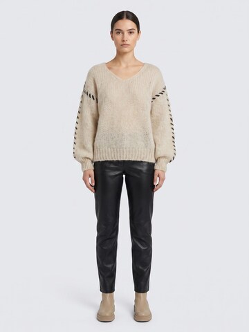 americandreams Sweater 'Milana' in Beige