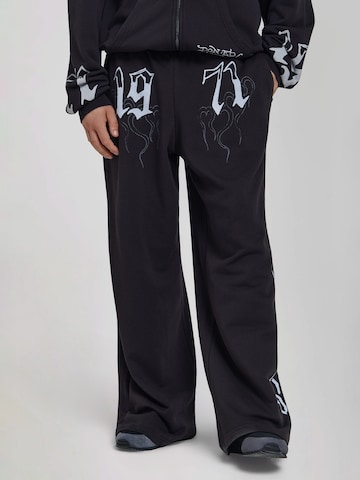 Ed Hardy Wide Leg Bukser i sort