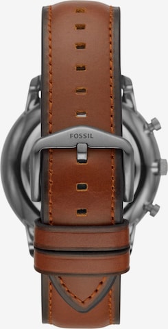 FOSSIL Analog klokke i brun