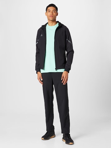 ADIDAS SPORTSWEAR Tapered Sportbyxa 'Essentials Stanford' i svart