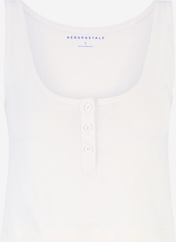 AÉROPOSTALE Top in White: front