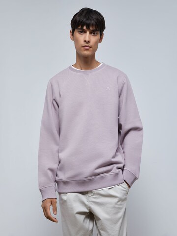 Scalpers Sweatshirt in Lila: Vorderseite