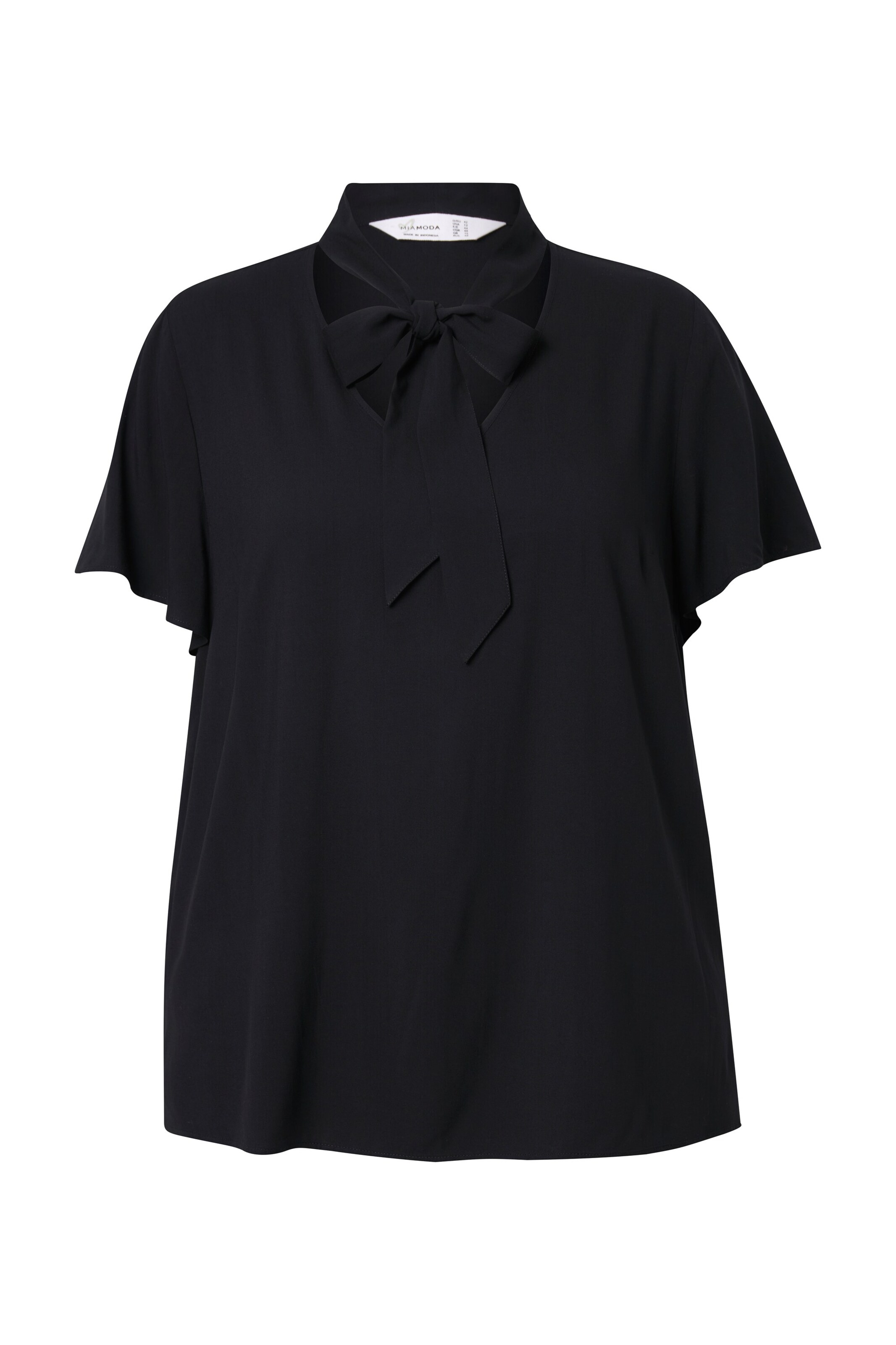 MIAMODA Bluse in Schwarz: Vorderseite