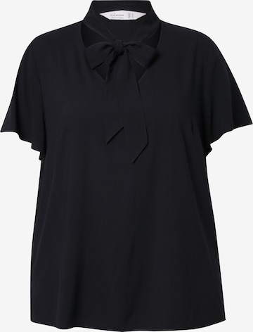 Chemisier MIAMODA en noir : devant