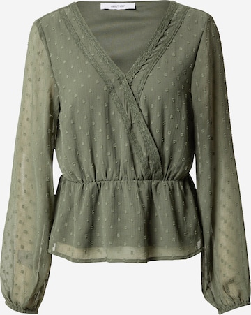 Camicia da donna 'Avena' di ABOUT YOU in verde: frontale