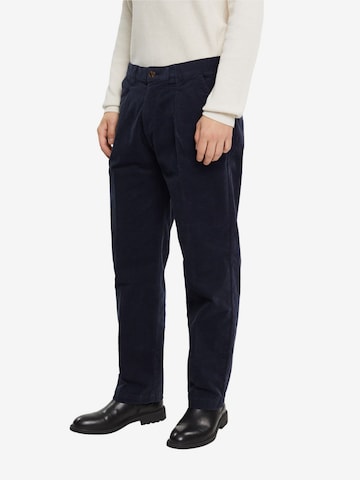 ESPRIT Loose fit Pants in Blue