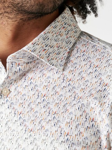 DESOTO Regular fit Button Up Shirt in Orange