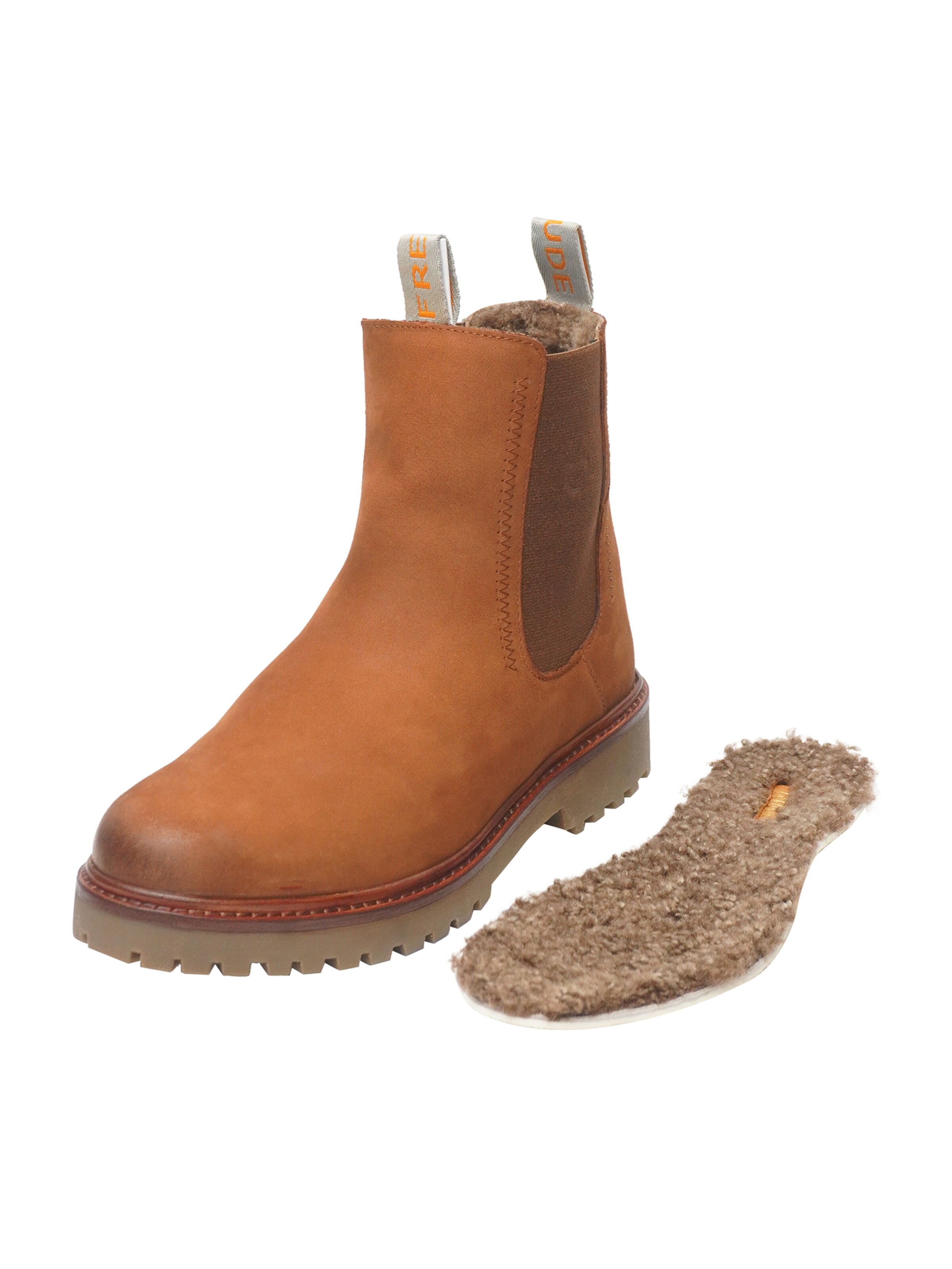 FREUDE Chelsea boots 'Boa' in Bruin