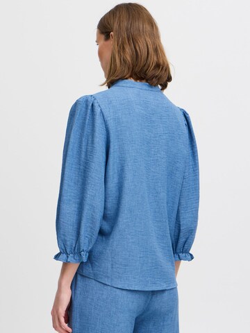 b.young Blouse 'Gaiya' in Blauw