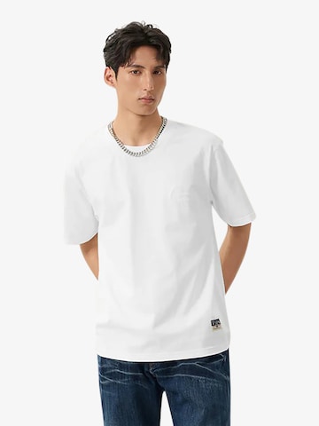 Evisu - Camisa em branco: frente