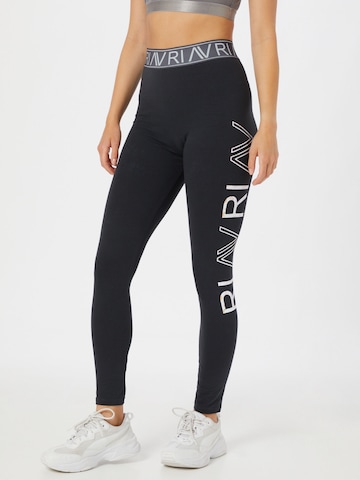 Skinny Leggings de la River Island pe gri: față