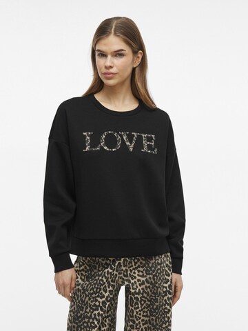 VILA Sweatshirt i sort: forside