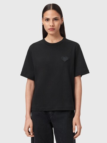 AllSaints Koszulka 'Lover Lisa' w kolorze czarny: przód