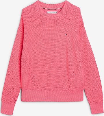 TOMMY HILFIGER Sweater 'Essential' in Pink: front
