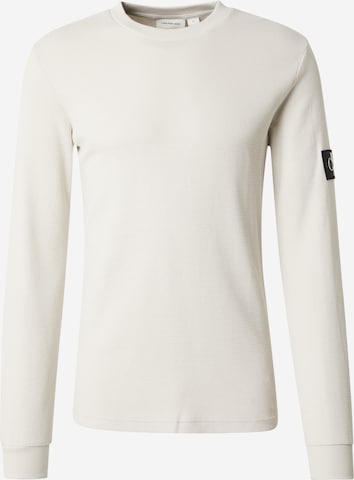 Calvin Klein Jeans T-shirt i vit: framsida