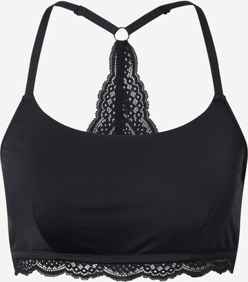 Bustier Soutien-gorge 'Tia' ABOUT YOU en noir : devant