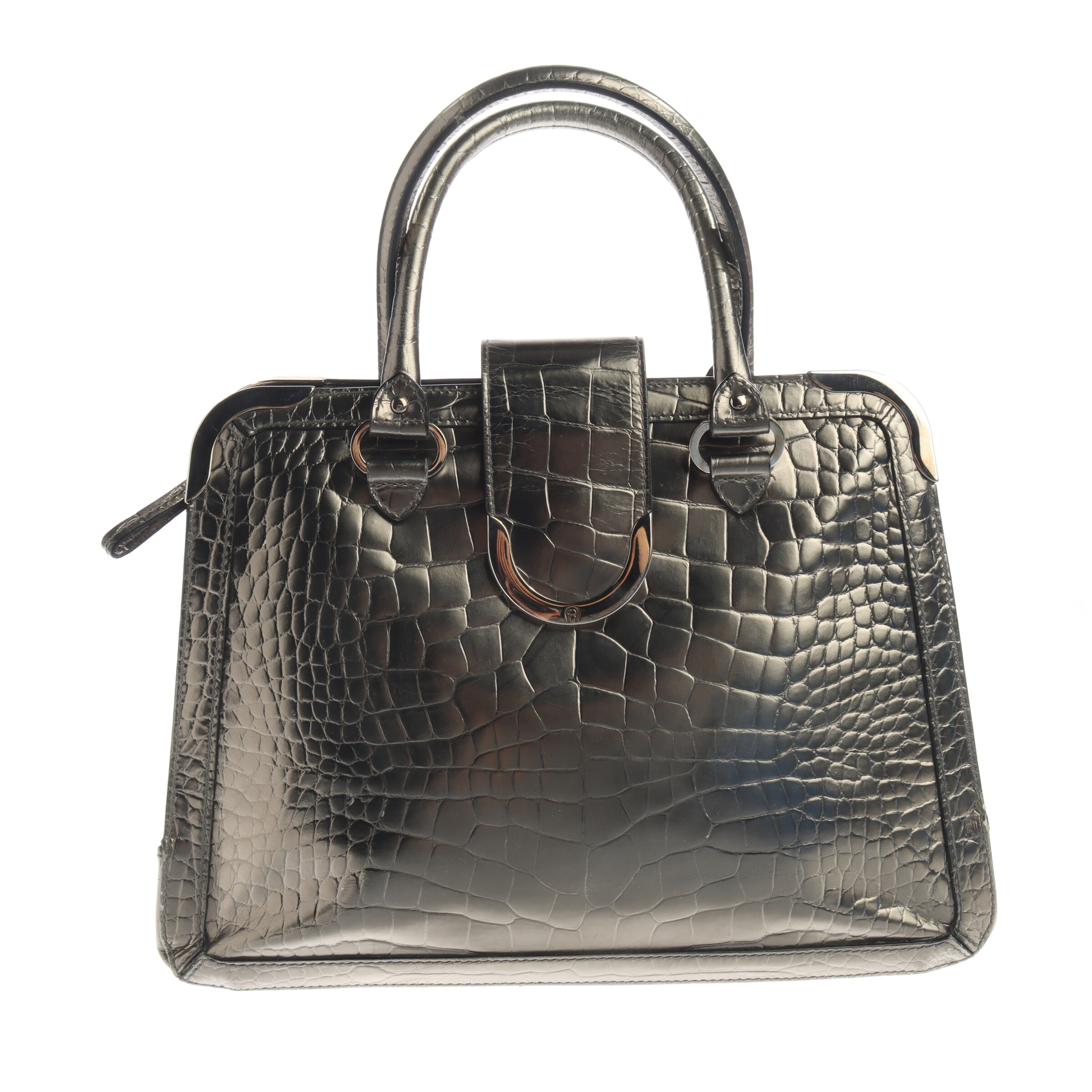 AIGNER Bag in One size in Silver: front