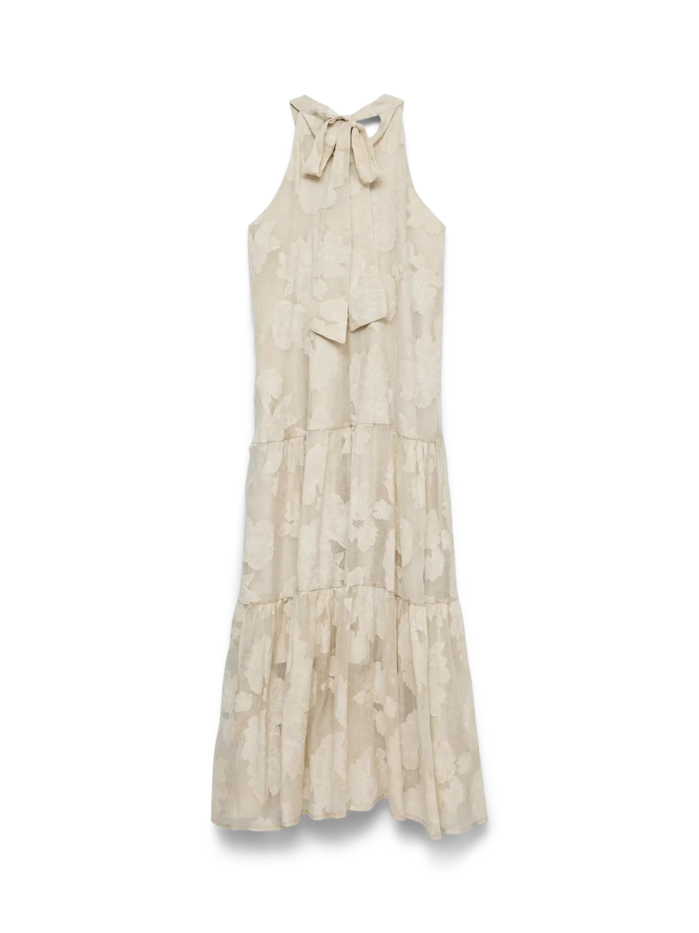 VERO MODA Jurk 'VMBRONYA' in Beige: voorkant