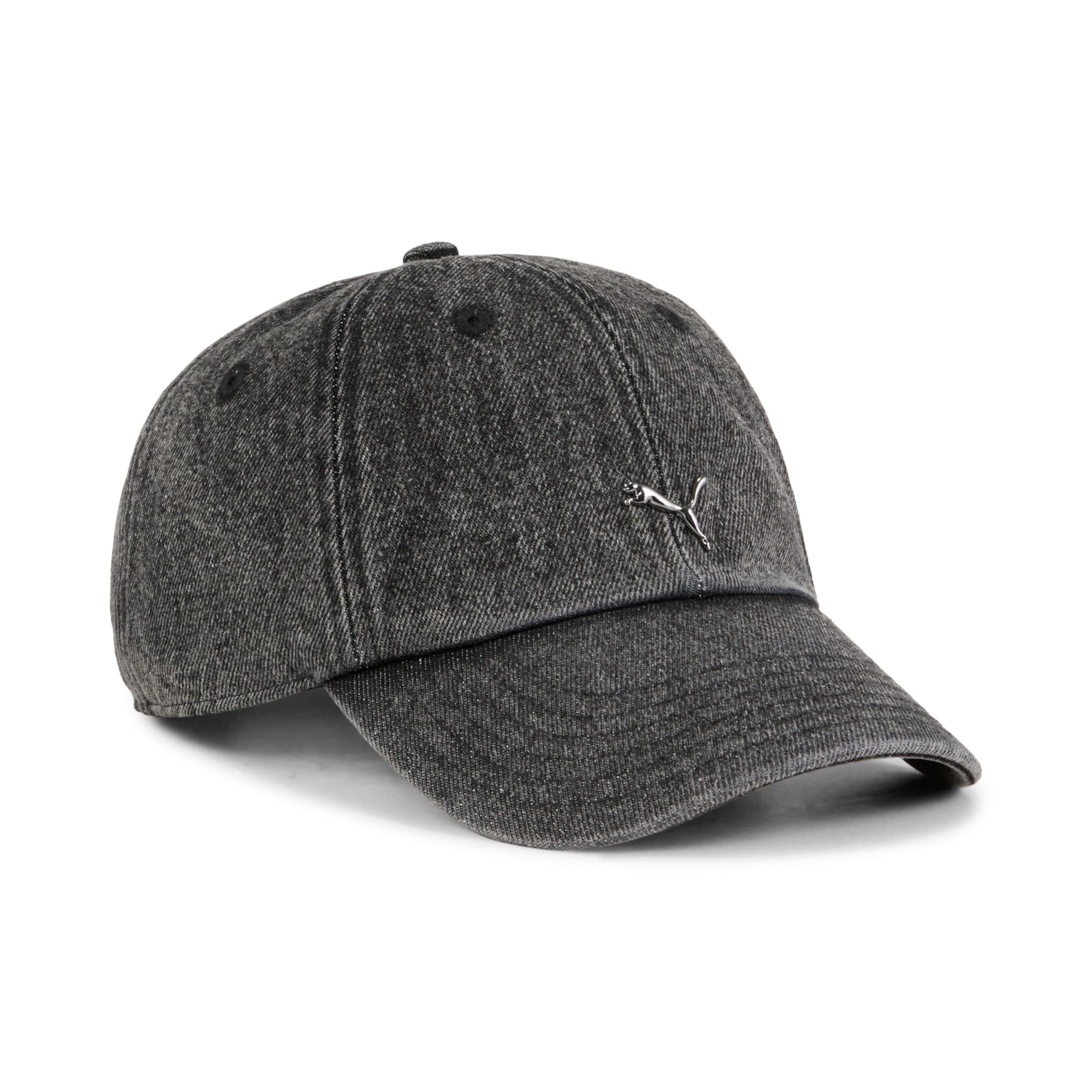 PUMA Cap 'Wardrobe Ess' in Black: front