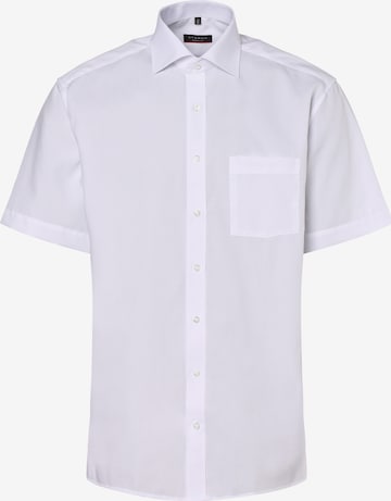 ETERNA Button Up Shirt in White: front