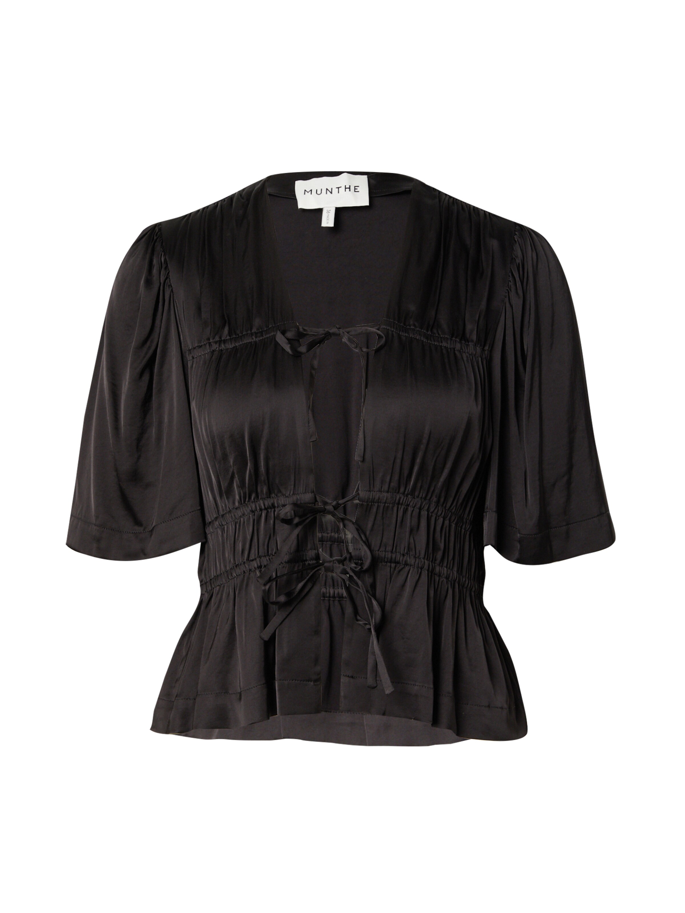 Munthe Футболка 'OSH' в Черный: спереди