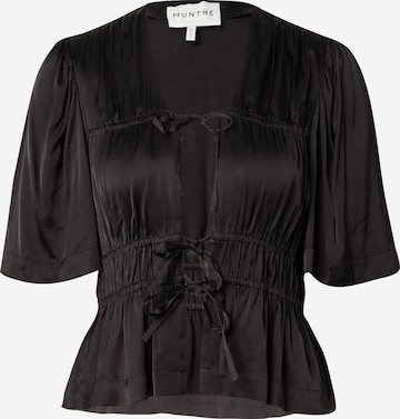 Munthe Shirt 'OSH' in Black: front