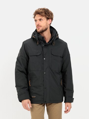 CAMEL ACTIVE Funktionsjacke in Schwarz: Vorderseite