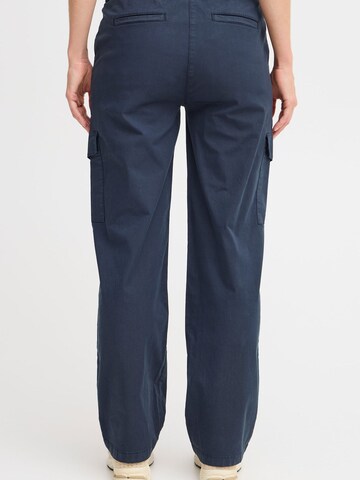 Regular Pantalon cargo 'Loco' Oxmo en bleu