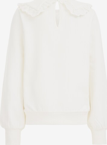 Pull-over WE Fashion en blanc