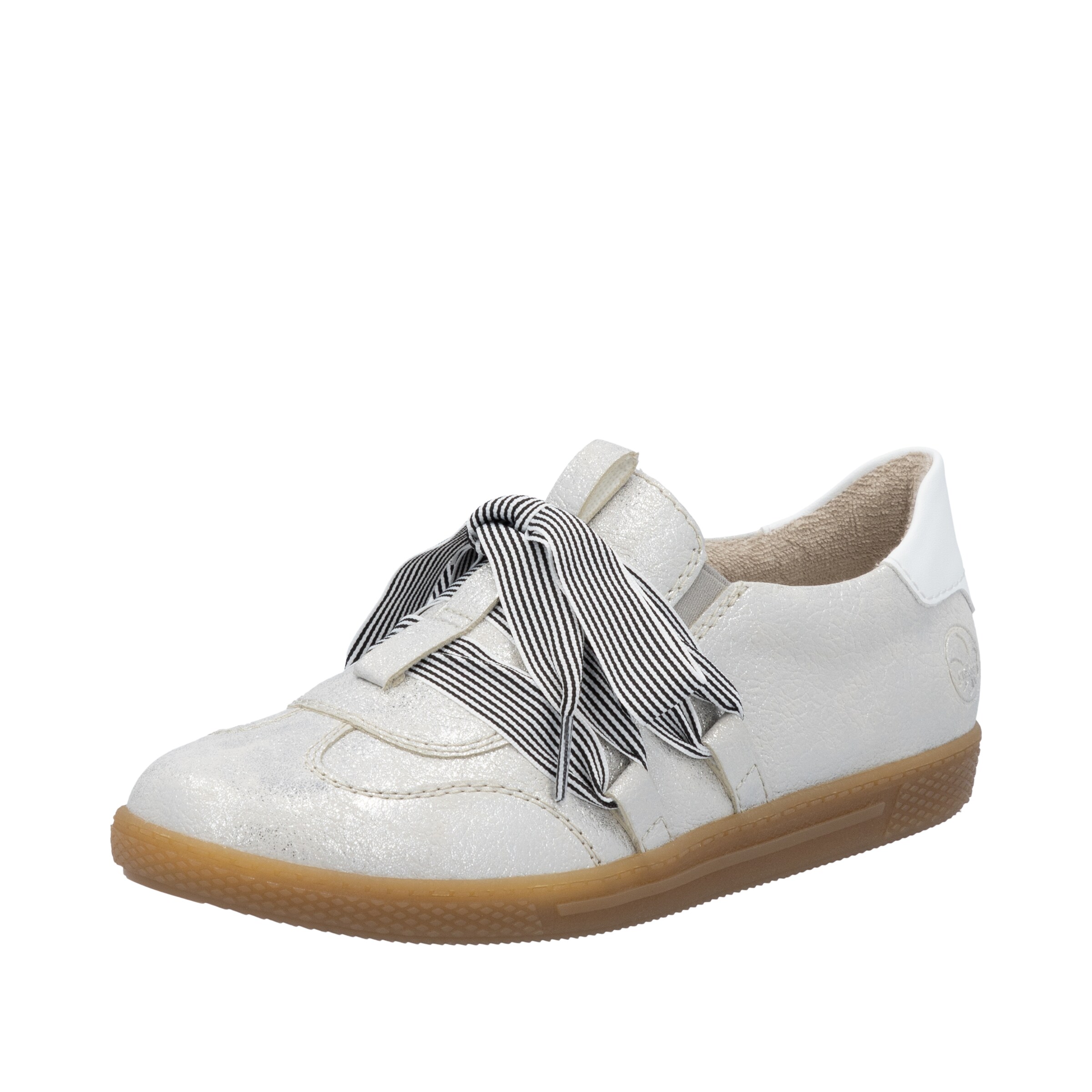 Rieker Slipper  'L9728' in Grau: Vorderseite