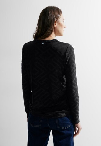 CECIL Shirt in Zwart