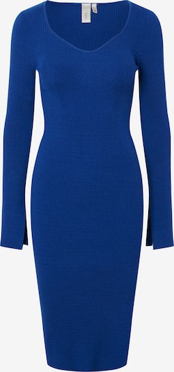 Y.A.S Gebreide jurk 'Livia' in de kleur Kobaltblauw, Productweergave