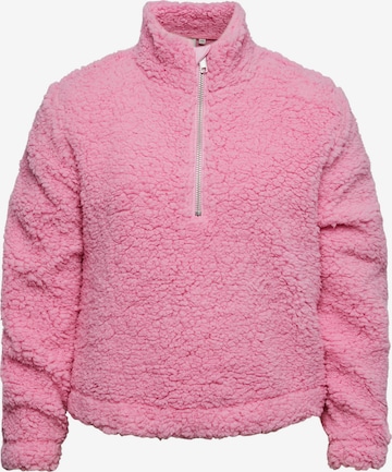 Pieces Kids Sweatshirt 'FERNA' in Roze: voorkant