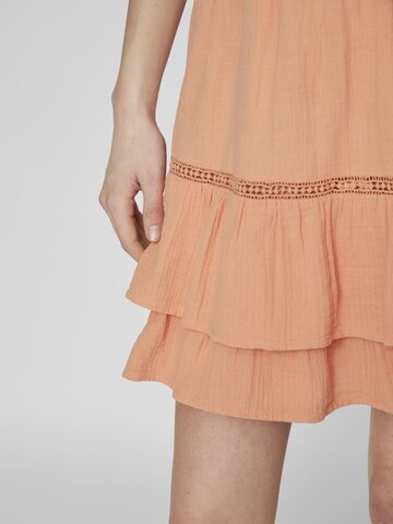 VILA Skirt in Orange