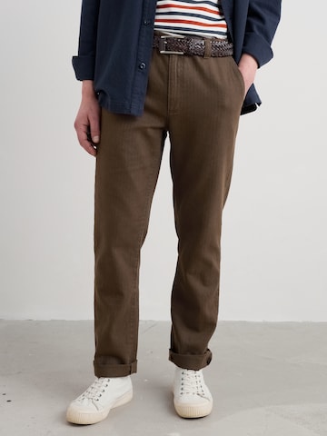 Slimfit Pantaloni di Seasalt Cornwall in marrone: frontale