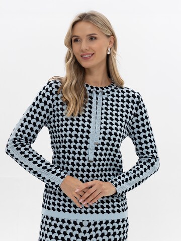 Passioni Sweatshirt in Blue: front