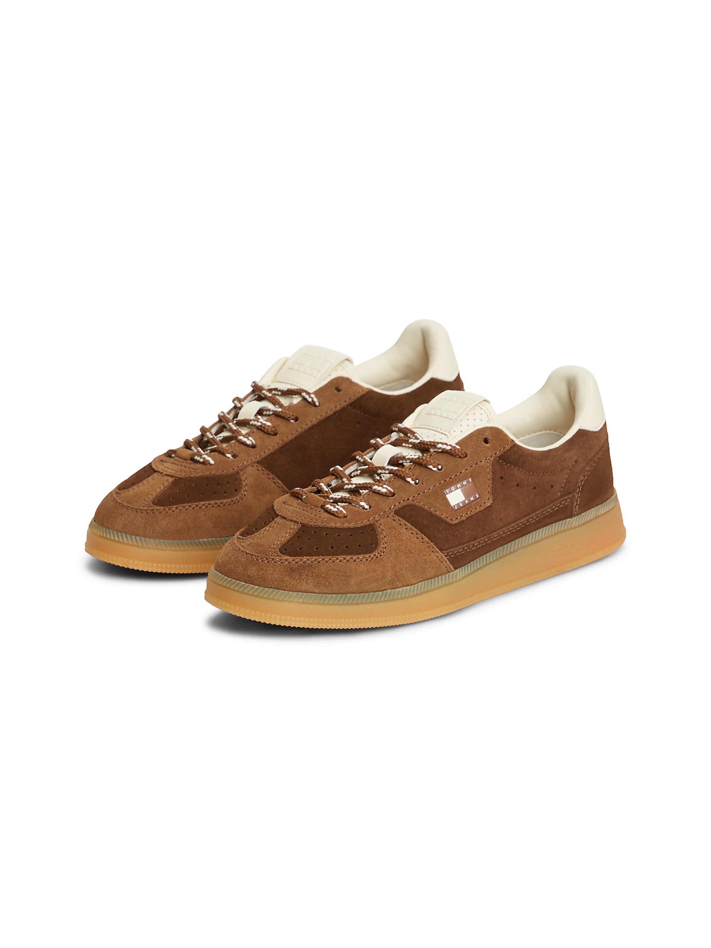 Baskets basses 'The Greenwich' Tommy Jeans en marron