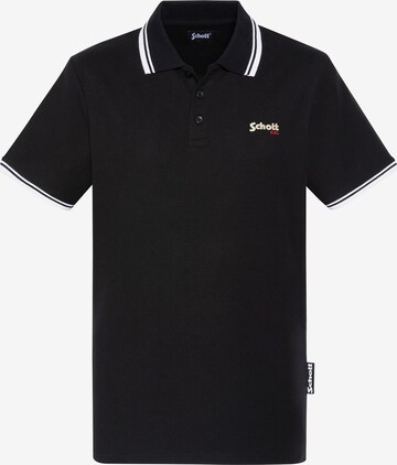 Schott NYC Shirt in Schwarz: Vorderseite