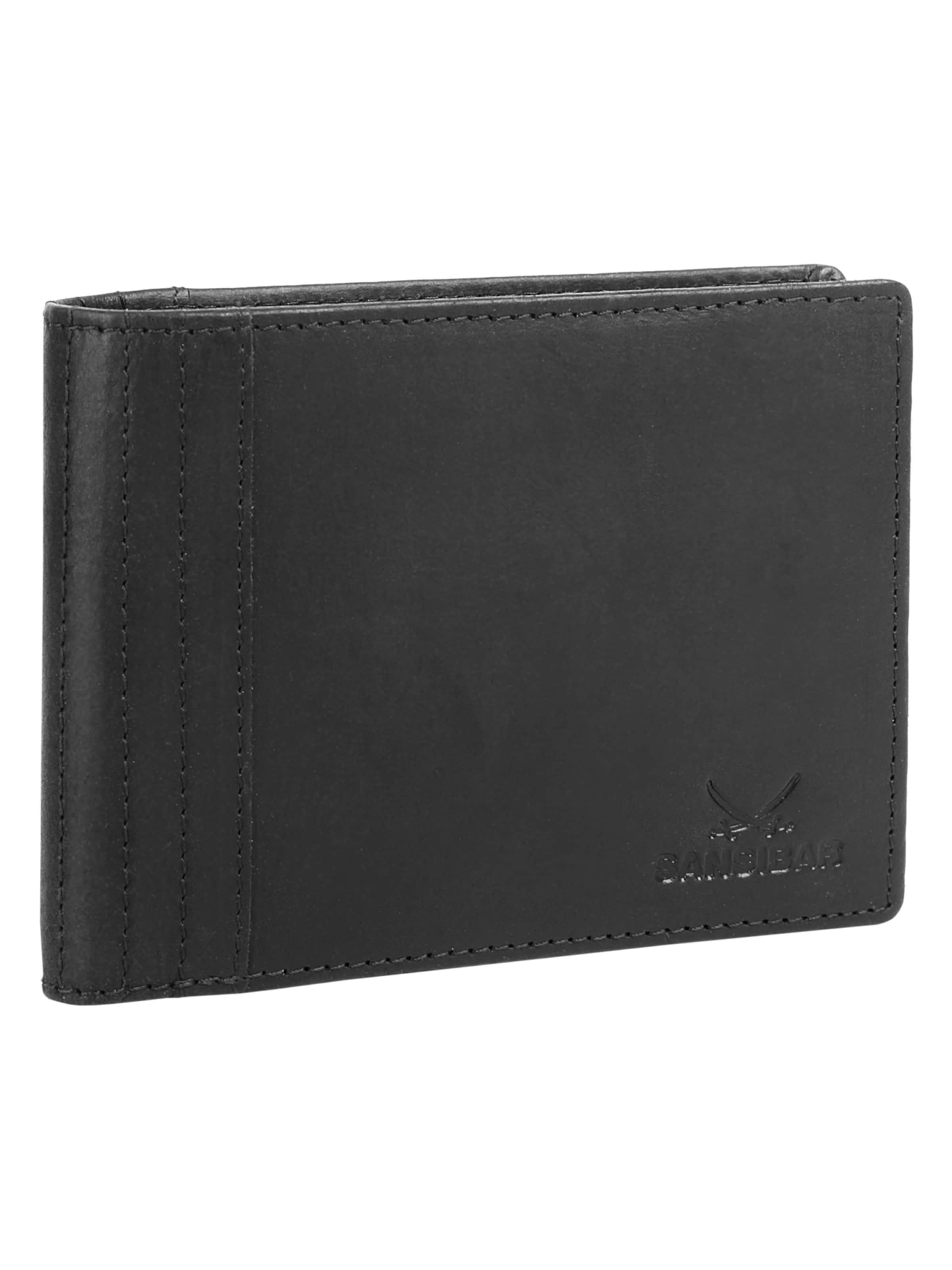SANSIBAR Portemonnaie in Schwarz