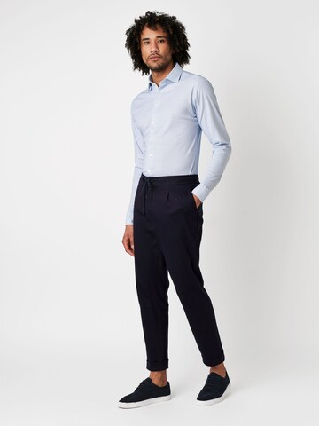 Coupe slim Chemise DESOTO en bleu