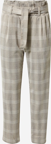 BLUE SEVEN - regular Pantalón plisado en beige: frente