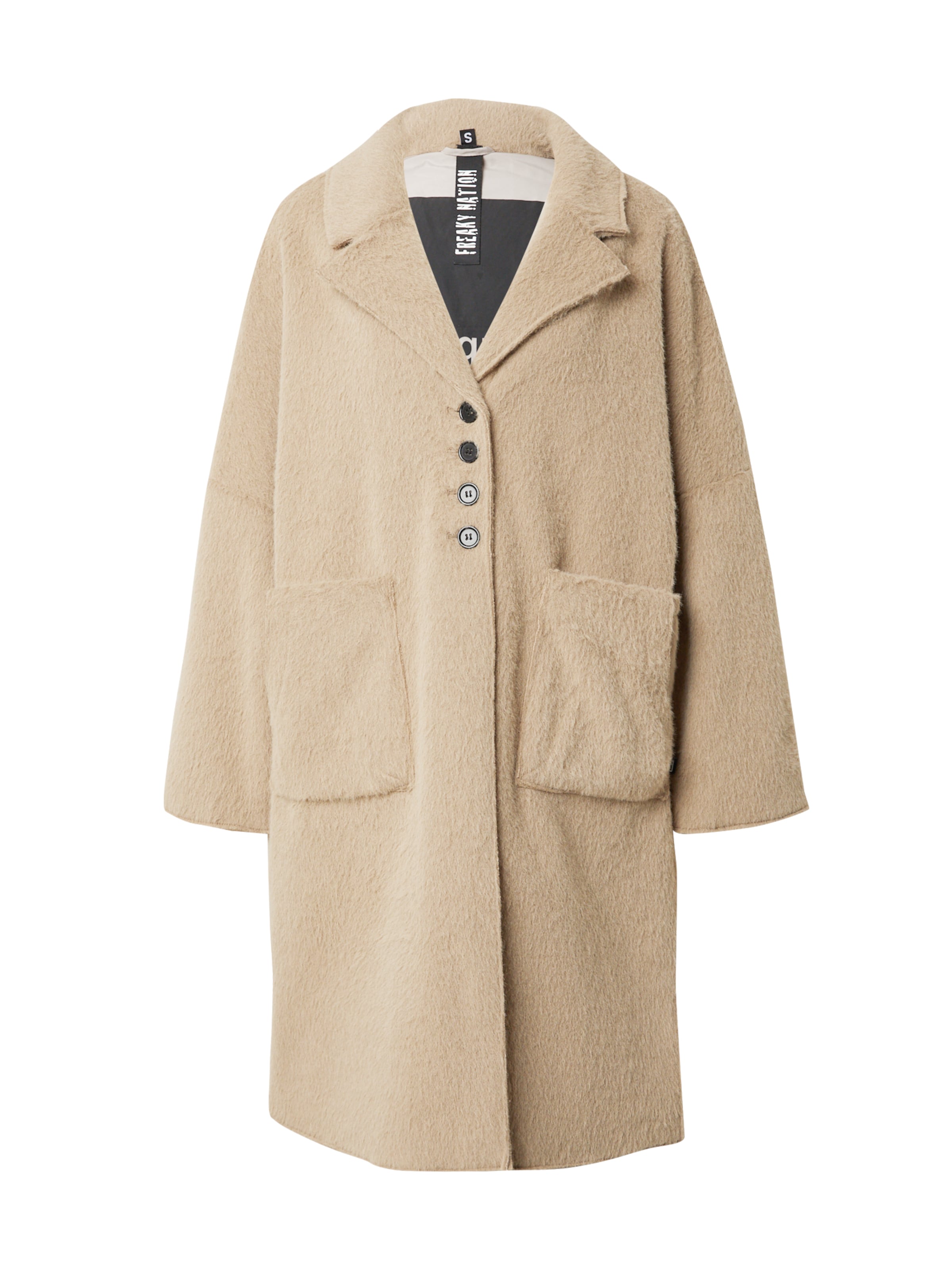 FREAKY NATION Overgangsfrakke &#x27;Be Charming&#x27; i beige: forside