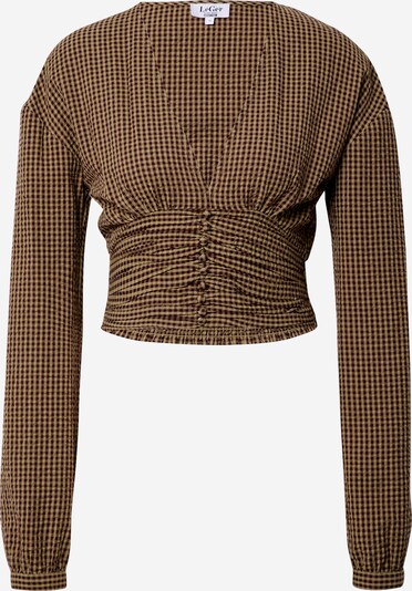 LeGer by Lena Gercke Bluse 'Celestine' in braun / schwarz, Produktansicht