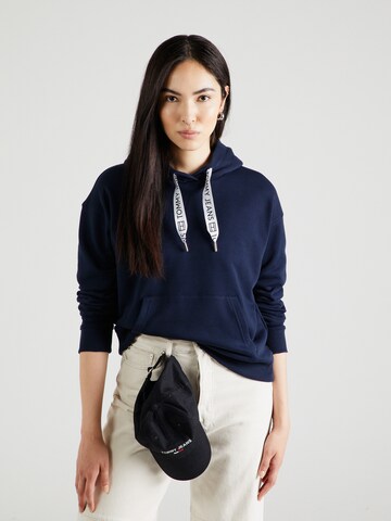 Tommy Jeans Sweatshirt in Blau: Vorderseite