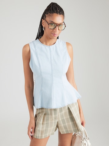 TOPSHOP Overdel 'LEA' i blå: forside