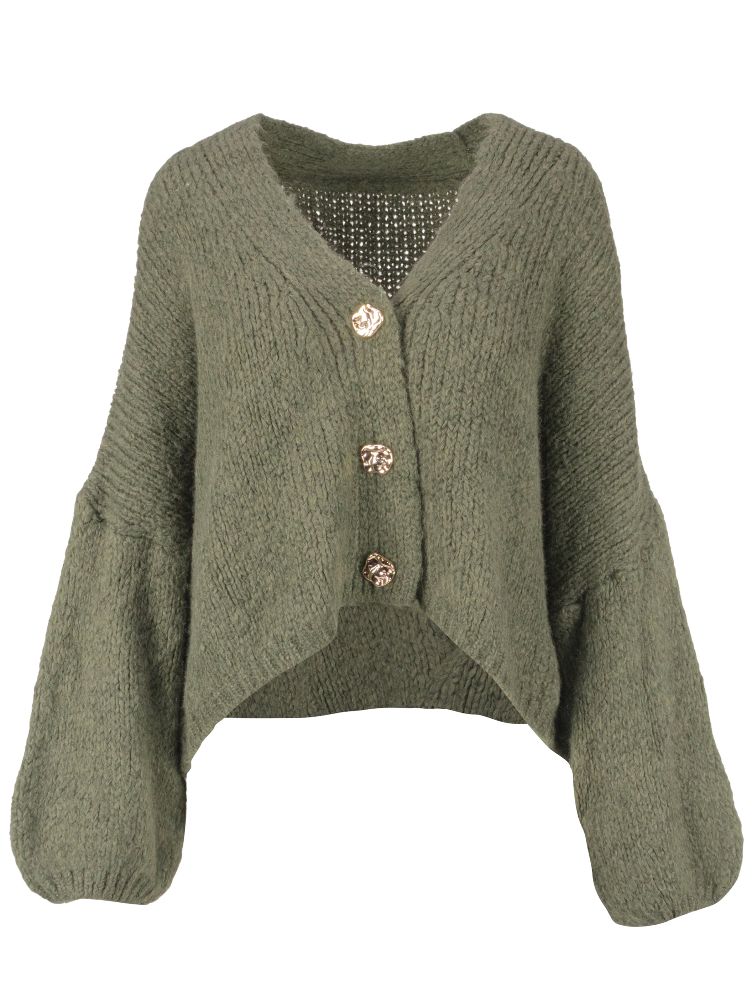 Cardigan oversize 'Jojo' Seasons of April en vert : devant