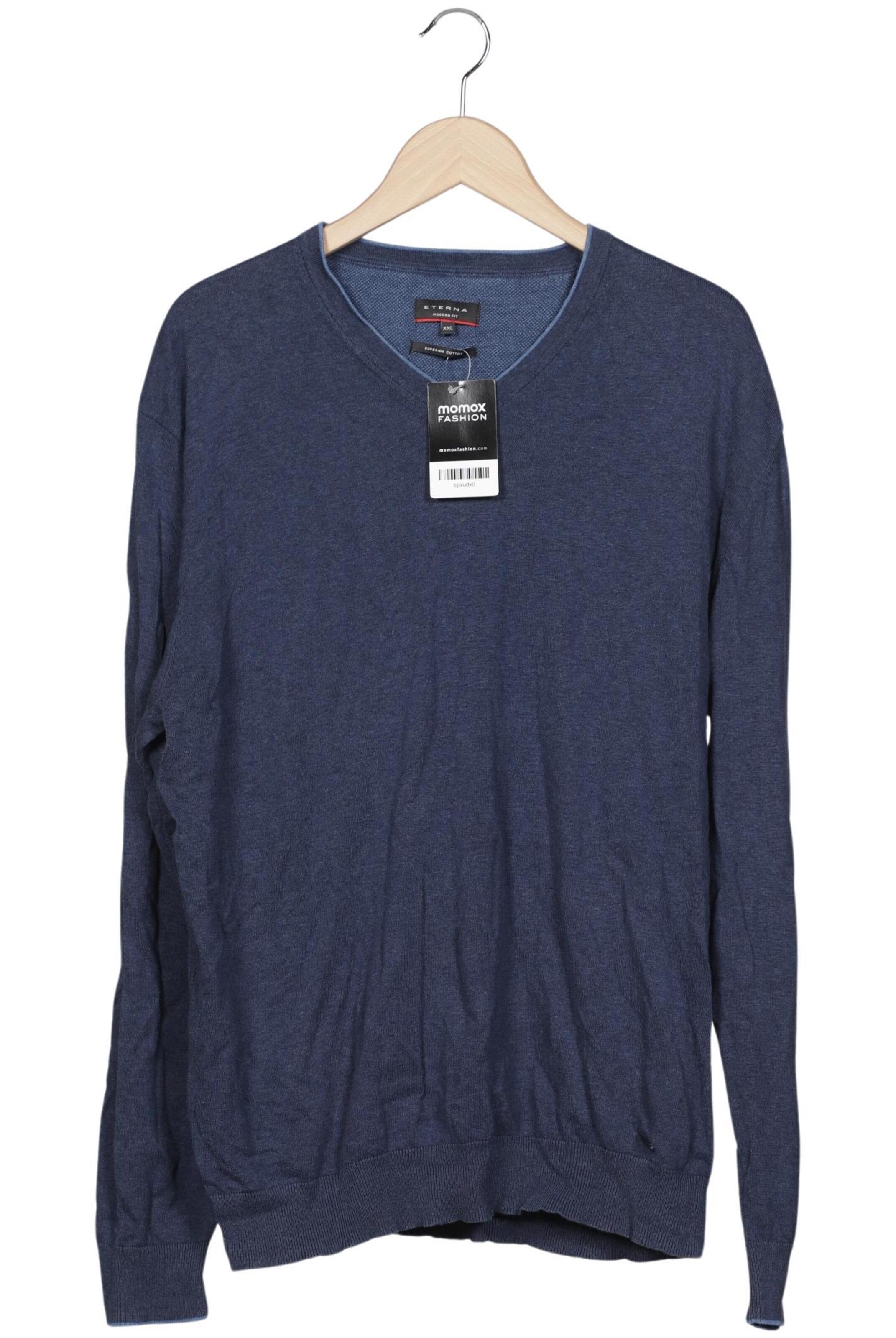 ETERNA Pullover XXL in Blau: Vorderseite