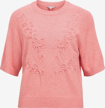 Pull-over OBJECT en rose : devant